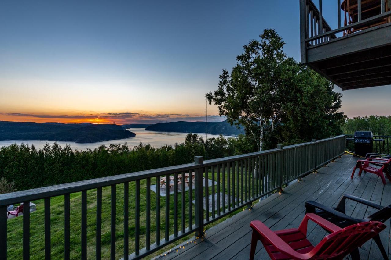 Montfjord - Chalets, Vue Spectaculaire Et Spa. Chantafjord #4 Sacre-Coeur Zewnętrze zdjęcie