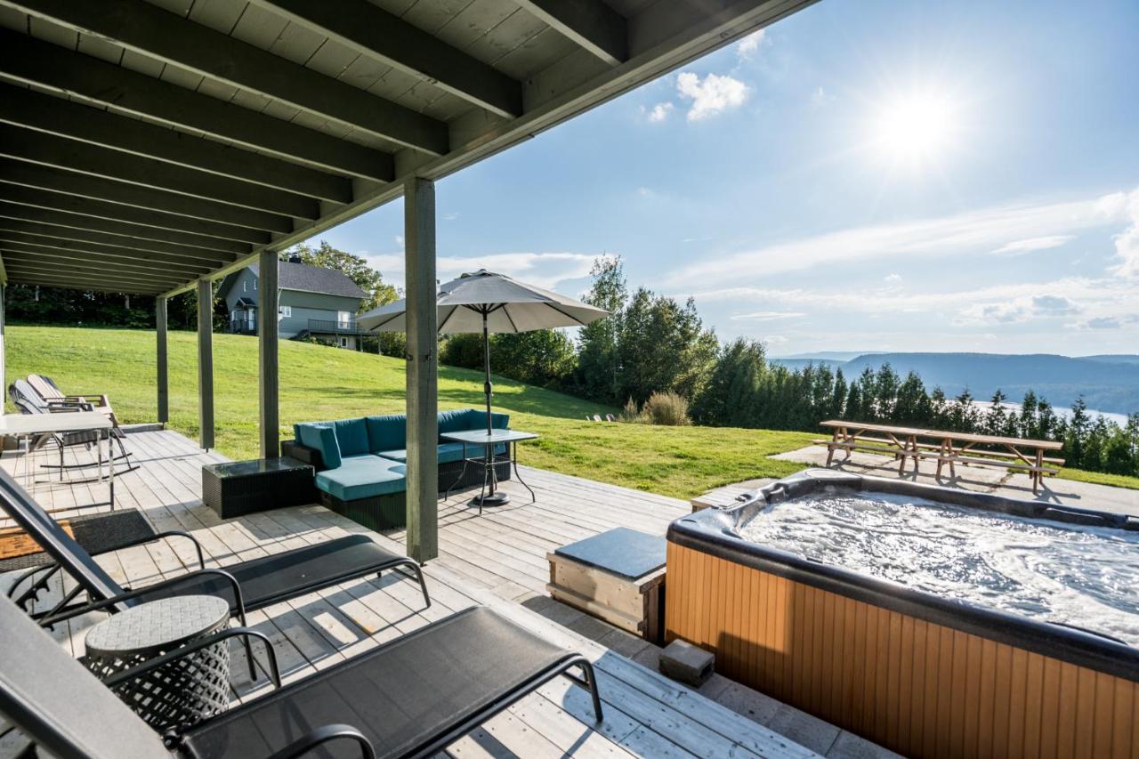 Montfjord - Chalets, Vue Spectaculaire Et Spa. Chantafjord #4 Sacre-Coeur Zewnętrze zdjęcie